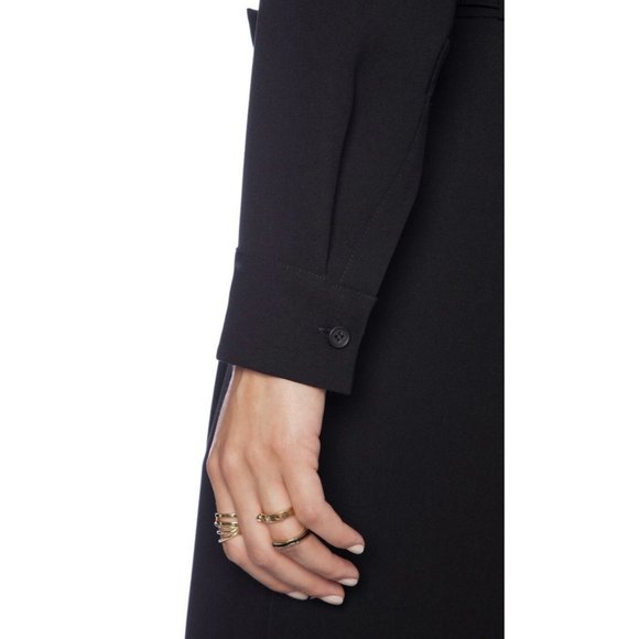 VINCE. Button Down Black Jumpsuit - Picture 9 of 10